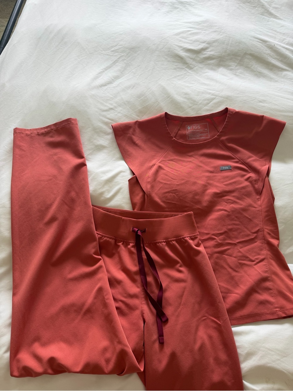 Figs Scrub Set - Spiced Cider XS top/bottom